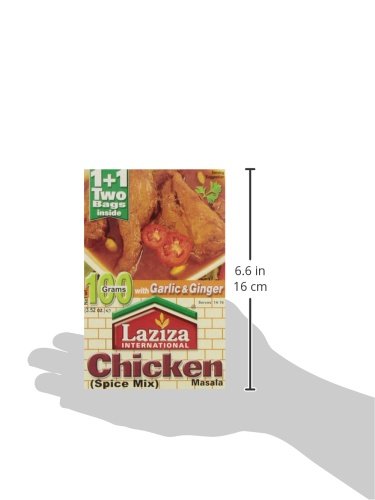 Laziza 100-Gram (Pack 6) Chicken Masala, Boxes
