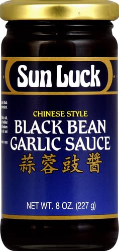 Sun Luck Black Bean Garlic Sauce, 8 oz