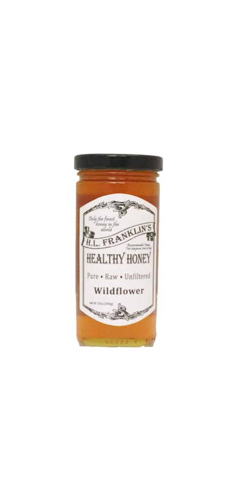 H.L. Franklin's Healthy Honey , Wildflower (12oz)