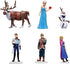 Frozen Cake Topper Figures Set - 6Pcs Frozen Cake Decorations for Birthday Party Supplier