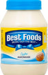 100% 30 oz (Pack 2) Best Foods Mayonnaise Light Mayo For A Creamy Sandwich Spread or Condiment Made With Cage-Free Eggs