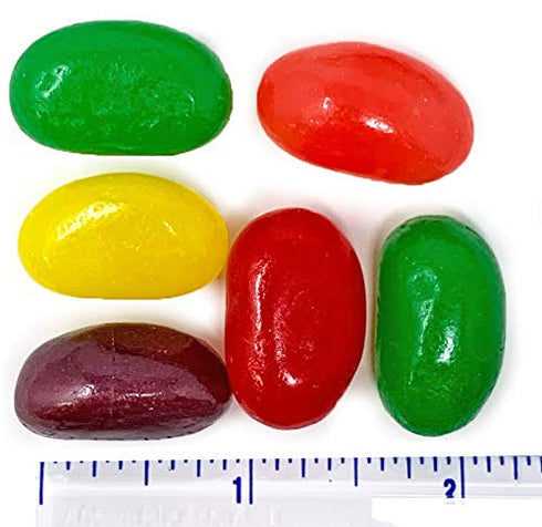 6 2 SweetGourmet Jumbo-Sized Assorted Jelly Beans, Fruit Flavors Bulk Candy, Pounds