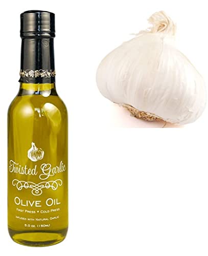 Twisted Garlic Extra Virgin Olive Oil 5oz
