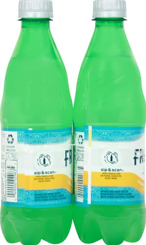 Fresca 16.9 oz 12 Pack Grapefruit Citrus Sparkling Soda Water | Bottles | fl |