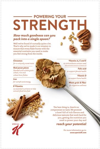 12.1 oz Special K Cereal Cinnamon Pecan