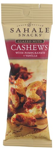 Sahale Snacks Cashews Glazed Nuts Mix Pomegranate & Vanilla -- 1.5 oz