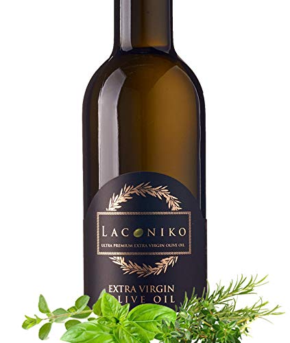Laconiko 100% Extra Virgin Olive Oil Laconiko Ultra Premium Extra Virgin Olive Oil (Basil)
