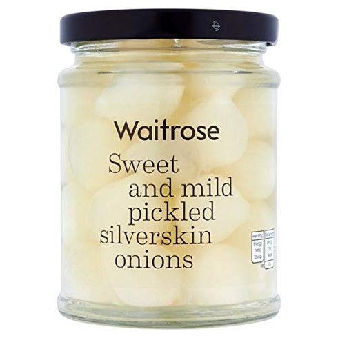 Waitrose Pickled Silverskin Onions 280g