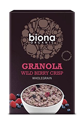 Biona Organic Wild Berry Crispy Granola (375g) by Organic