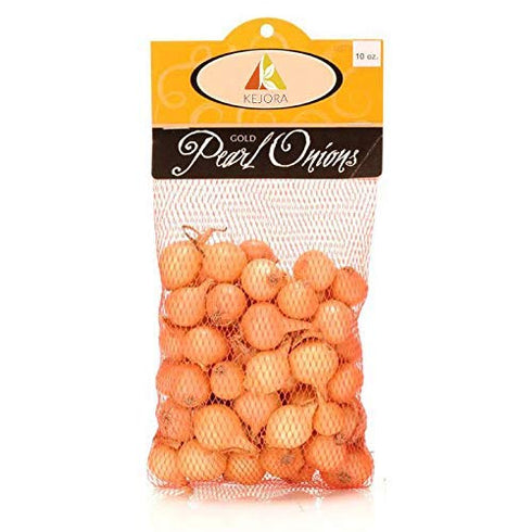3 10 oz (1 pack Kejora Fresh Pearl Onions Combination (Yellow, White and Red) x per color)