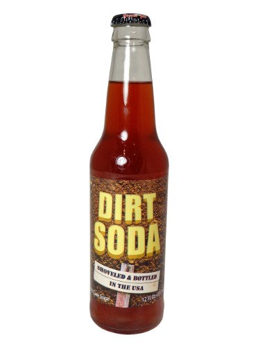 Rocket Fizz Dirt Soda Flavor | Cane Sugar | Craft Soda Pop Drinks |