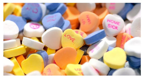 5 oz Pack 2 Brach's Large Conversation Hearts - Bags - of - Classic Valentine's Day Candy That Generations Have Loved