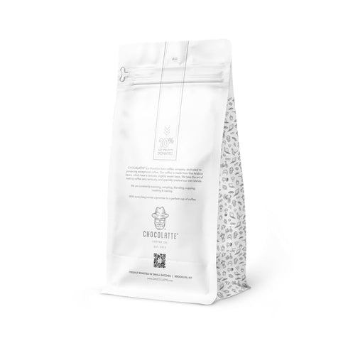 CHOCOLATTE ESPRESSO BAR 1/5, (1 lb, Chocolatte, Peru Highlands Artisan Coffee Light Roast Small Batch Cajamarca