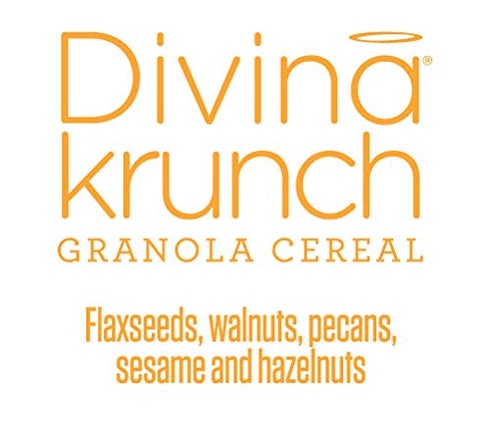Divina Krunch Granola Pack 3, Cereal, of NON-GMO CEREAL (Omega Nuts & Seeds Granola)