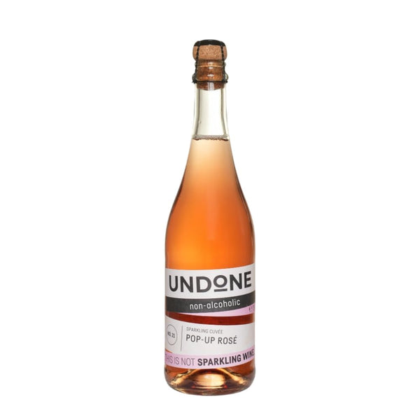 UNDONE No. 21 Pop-Up Ros NOT SPARKLING WINE | Premium Non-Alcoholic Ros