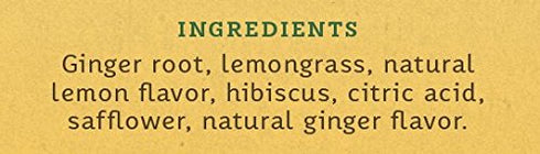 100 Stash Tea Lemon Ginger Herbal Tea Box of Tea Bags