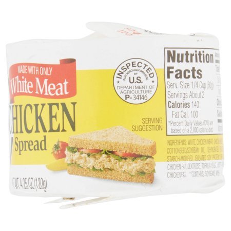 Underwood 4.25 (Pack 2) Chicken Spread, Ounce