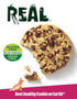 (4.5 oz) REAL Peanut Butter Chocolate Chip Mini Cookie Poppers Bite-sized Gluten Free Semi Soft Baked Cookies Dairy