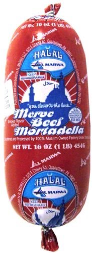 Merve Plain Beef Mortadella - 1lb (454g)