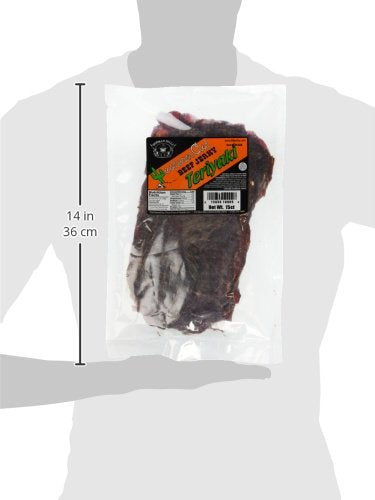 18oz (15 Buffalo Bills Teriyaki Western Cut Big Slab Beef Jerky beef jerky slabs per bag)