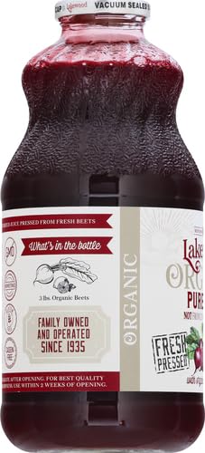 32 oz (Pack 5) Lakewood Organic Beet Juice