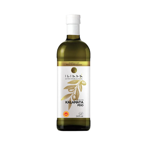 Iliada Kalamata PDO Extra Virgin Olive Oil, 1Lt | Multi-awarded | Single