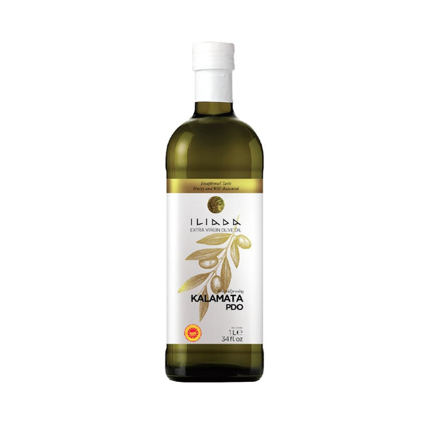 Iliada Kalamata PDO Extra Virgin Olive Oil, 1Lt | Multi-awarded | Single