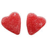 Gummy Gummy Gummies (2 Sugar Dusted Sweet Cherry Candy Hearts - Red Cherry Jelly Hearts - Fun Shape Vibrant Valentine