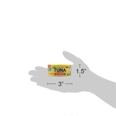 5.29 Dongwon, Tuna Chunk Style In Oil(DHA), Ounce