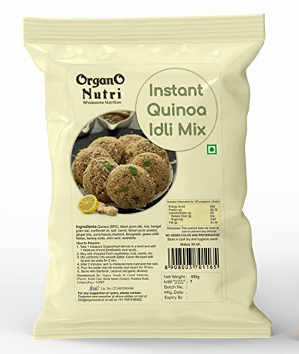 Organo Nutri Instant Quinoa Idli Mix 400g