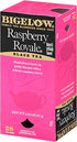28-Count (Pack 6) Bigelow Raspberry Royale Tea Bags Boxes of Black Tea Bags All Natural Gluten Free Rich