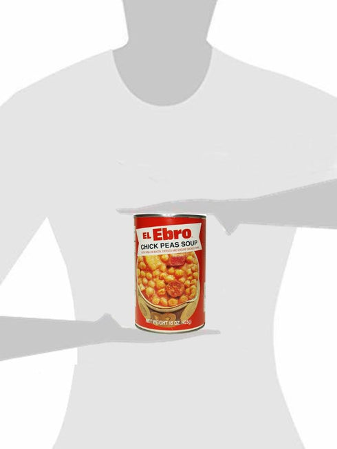El Ebro 15 oz 2 Ready to eat Garbanzos (Chick peas stew) Serves