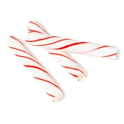 9 SHANI'S ROOTS SHOOTS Old-Fashioned Peppermint Sticks Creamy Mint Flavored Candy Individually Wrapped Red & White