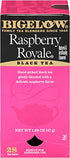 28-Count (Pack 6) Bigelow Raspberry Royale Tea Bags Boxes of Black Tea Bags All Natural Gluten Free Rich