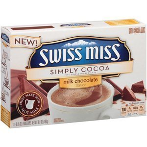 Swiss Miss, Simply Cocoa, Two Flavors, (Choose Below) (Pack of 4) (Simply