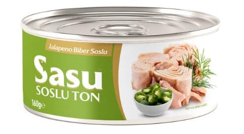 Generic 5.64 Oz 4 Sasu Tuna with Jalapeno Pepper Sauce, Canned Fish, per Can, Cans