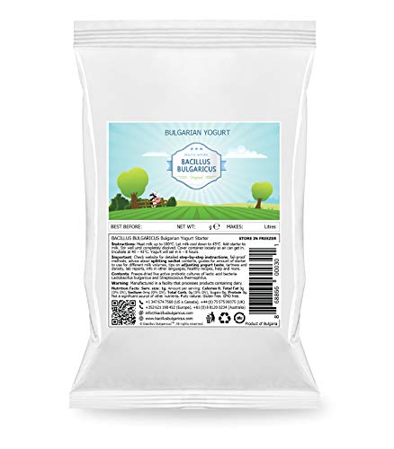 Bacillus Bulgaricus Bulgarian Yogurt Starter (Makes 2 Gal / 8 L)