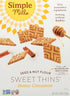 Dense,4.25oz,(Pack 2) Simple Mills Honey Cinnamon Seed & Nut Flour Sweet Thins,Paleo Friendly & Delicious Sweet Thin