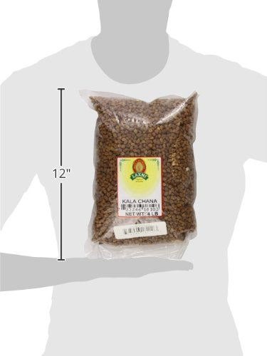 Laxmi 4 Kala Chana Black Chickpeas - Whole Chana, Pounds