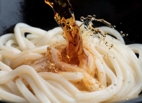 Visit the Store Hand-pulled Udon noodles 0.88lbs (five meals) chewy texture, flour from Kumamoto in