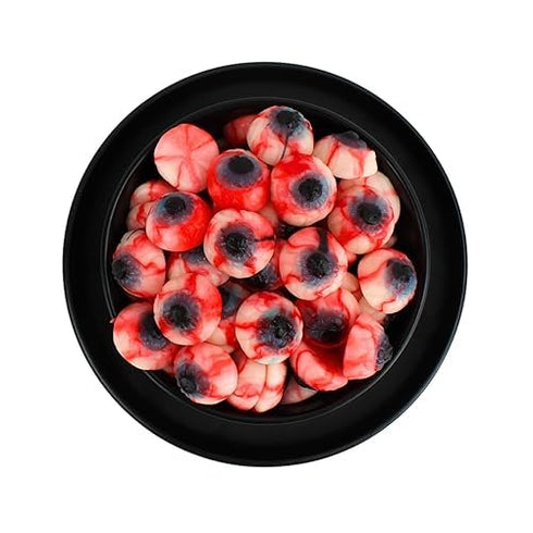 Gummy Gummies Gummy (3 Halloween Candy - Eyeballs Candy for Drinks - Edible Jelly Halloween Eye Ball Bulk, Creepy