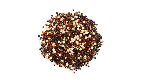 2.2 lb (35.2 oz), Yupik Organic Tri-Color Quinoa, Non-GMO, Gluten-Free, Kosher, Raw Seeds, White, Red & Black Quinoa