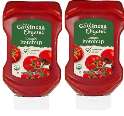 Generic Organic Tomato Ketchup (Pack Of 2 Bottles, 20 oz. Each)