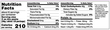 Tinkyada 16 oz (6 Pack) White Rice Spaghetti Pasta, Gluten Free Dry Pasta Made from White Rice
