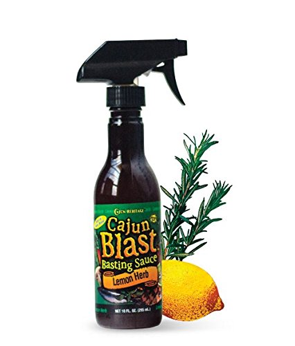 1 10 (3 30 Cajun Blast Basting Sauce Bundle - each of Garlic Butter, Lemon Herb and Hot and Spicy Bar-B-Que Basting