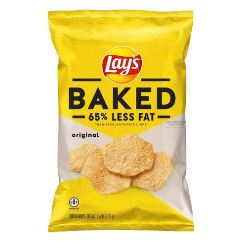BAKED LAYS 1.125 (Pack 8) LAY'S Baked Original Potato Crisps, ounce