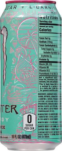 (16oz) 106537 Monster Energy Ultra Vice Guava