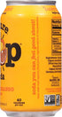 Culture Pop 12 (Pack 5) Soda Orange Mango & Lime Probiotic Soda, FZ