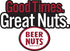 12oz (Pack 3) BEER NUTS Original Peanuts - Travel Size Sweet & Salty Bar Nuts - Gluten Free, Kosher, Low Sodium Peanut