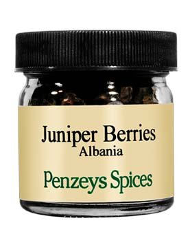Penzeys Juniper Berries By Spices .6 oz 1/4 cup jar (Pack of 1)